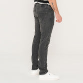 JJ slim fit stretchable dark grey jeans for men